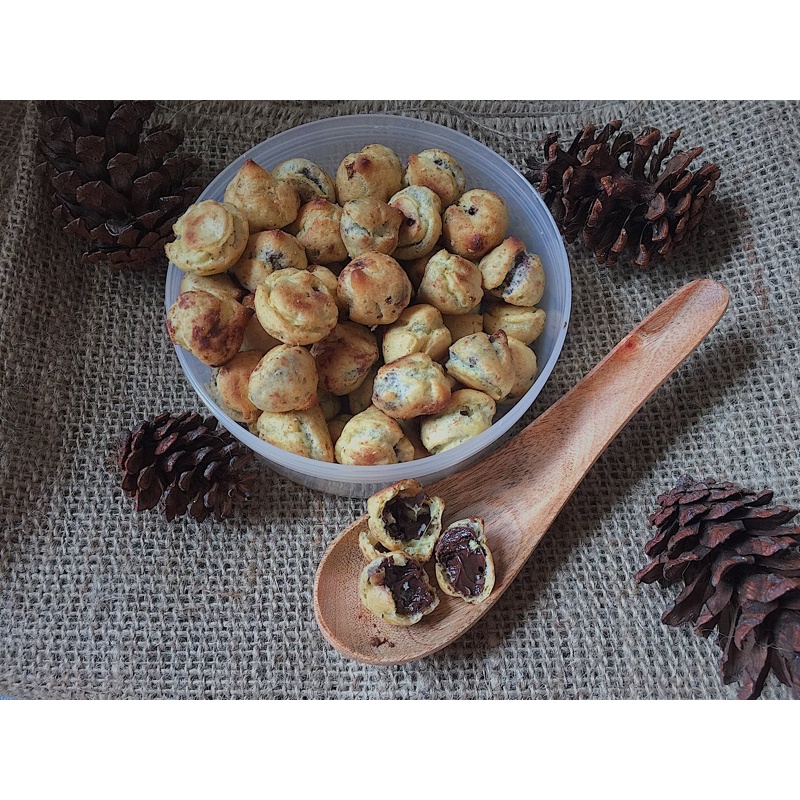 

soes coklat kemasan 75g