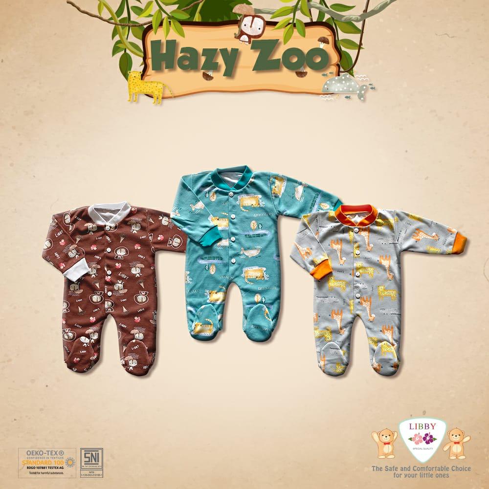 Sleepsuit atau Jumper Panjang Aruchi / Libby Tutup Kaki / BUKA KAKI CBKS