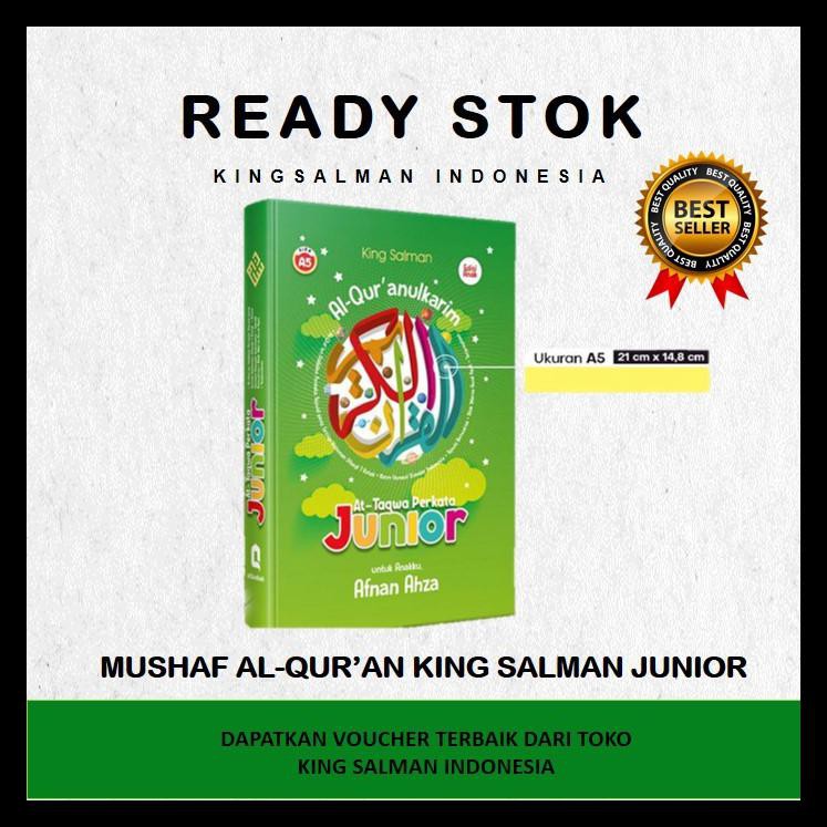 Buku Religi/Buku Spiritual Mushaf Alquran King Salman Junior 100% Asli