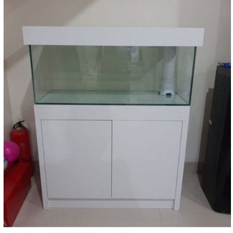 Aquarium 100cm + Sum Filter + kabinet Finishing HPL