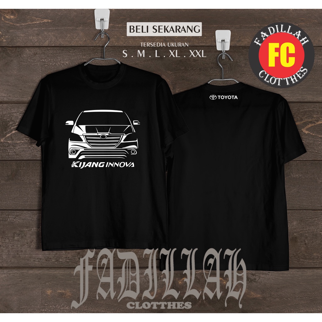 Kaos Baju Toyota Kijang Innova Reborn Kaos Otomotif