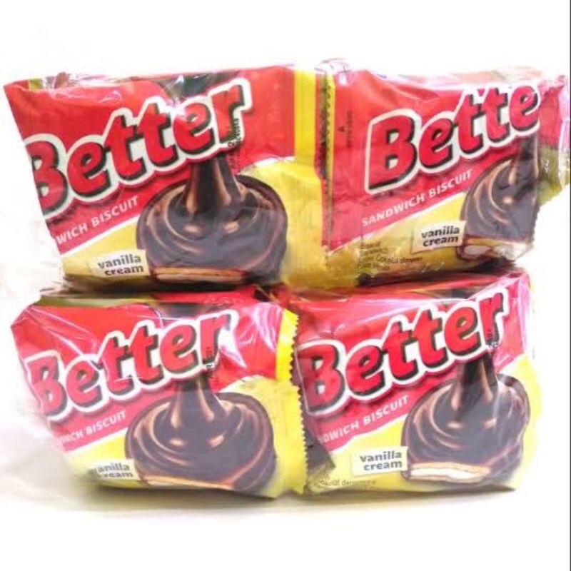 

Biskuit Better 2000 1 Pack isi 5 Pcs