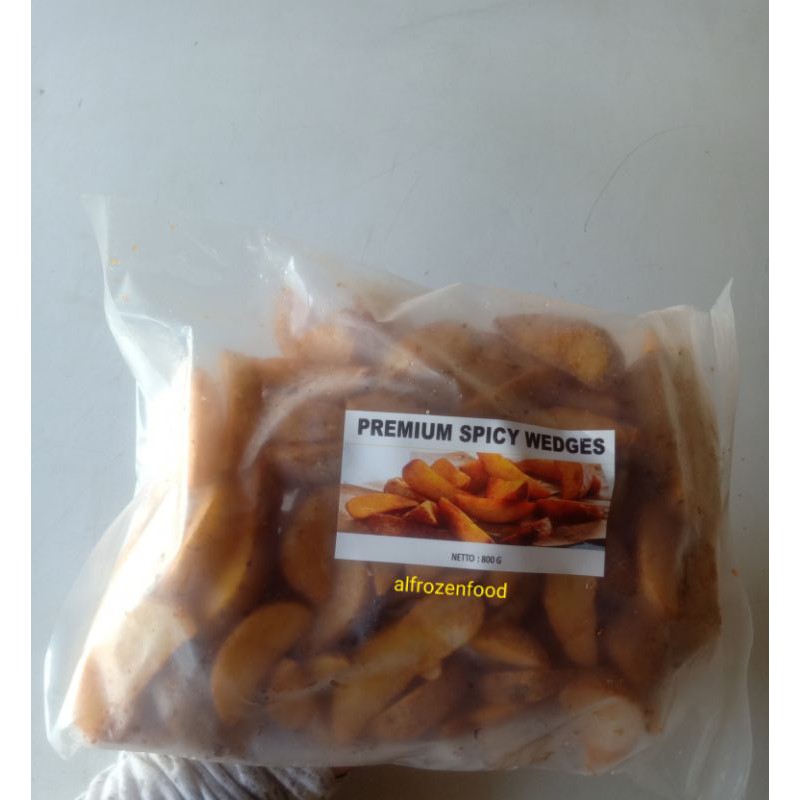 

Potato Premium Spicy Wedges 700gr