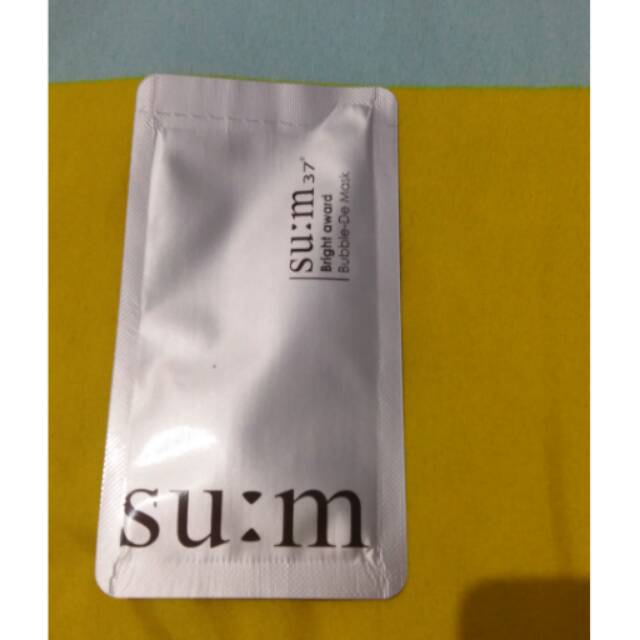 Sum37 Bubble De Mask