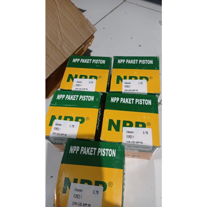 PISTON KIT FORCE1 FIZ R OV 0,75 NPP