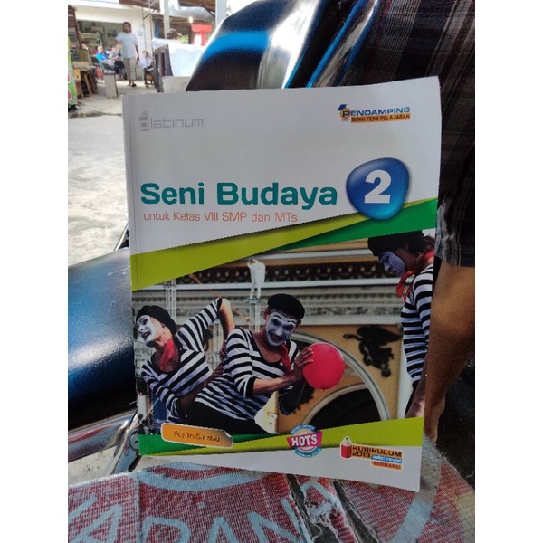 buku seni budaya kelas 8 SMP platinum