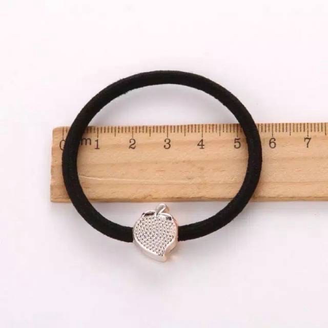 [GROSIR TERMURAH!] GELANG INISIAL HURUF DADU TALI SATIN / KOREA DAN GELANG POLOS-KARET IKAT KOREA