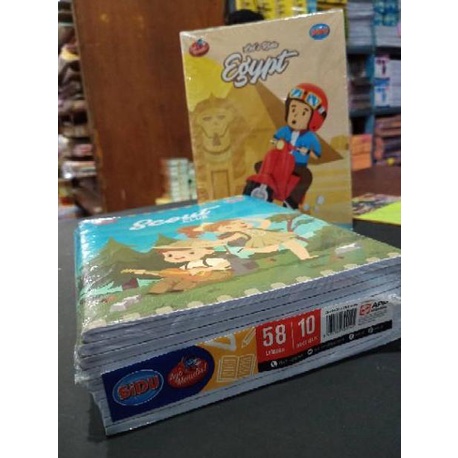 

Serba Murah /b60ƒ Buku Tulis SIDU 58 Lembar ( 1 pack isi 10 pcs) harga murah