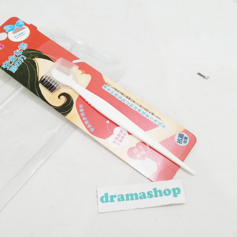 Alat pisau cukuran cukur silet sisir sikat alis eyebrow razor trimmer