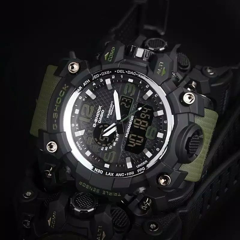 JAM G SHOCK DUAL TAEM DUA LUBANG WATER PROF