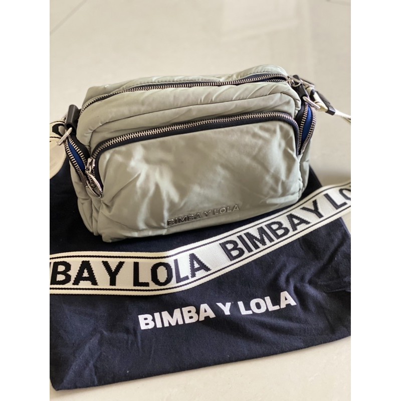 Bimba Y Lola Crossbody Bag Green/Tas Bimba Y Lola Original