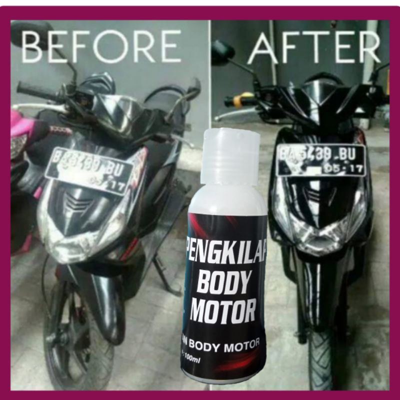 Jual Pengkilap Penghitam Body Motor Mobil Helm Dan Ban Original 100 Ml Shopee Indonesia 1403