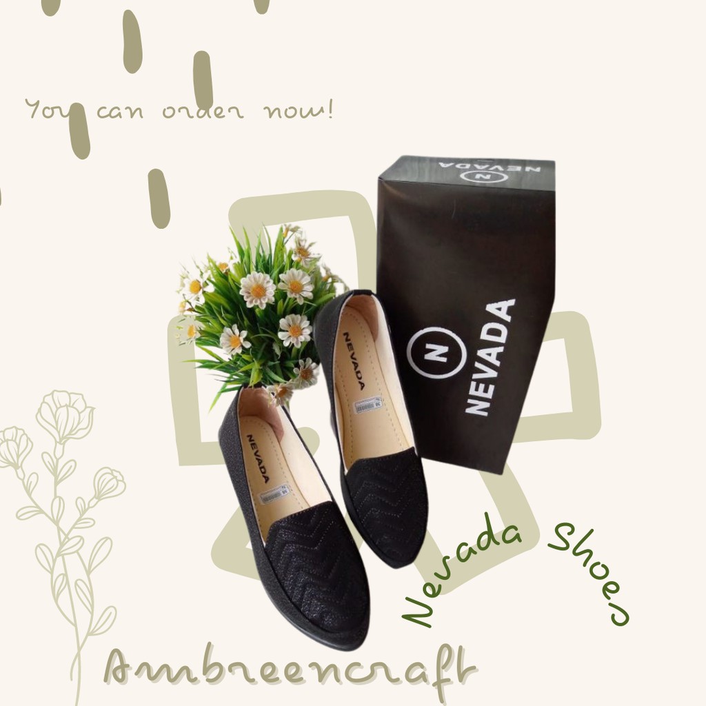 Ambreencraft flat shoes/Sepatu flat shoes/Sepatu nevada/NVD Flat shoes