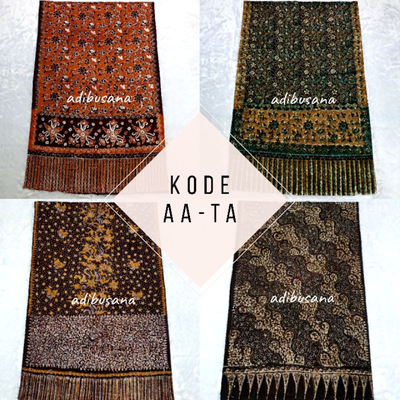 Kain Gendongan Bayi Panjang Batik Tuban