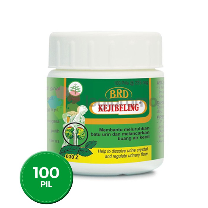 Jual Borobudur Herbal Kejibeling 100 Pil Obat Batu Ginjal Sakit Pinggang Alami Shopee Indonesia