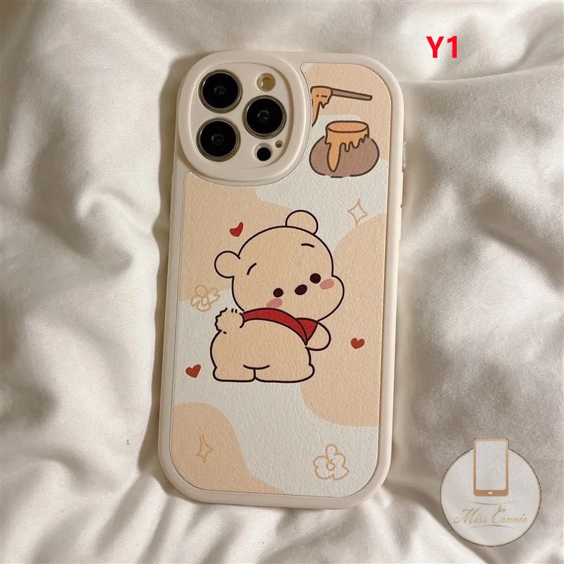 Redmi A1 9T 12C 10A 10C 9A 9C NFC 10 9 Redmi Note 11 Note 10 11s 10s 11Pro 9Pro Note 10 Pro 8 9 9s PO CO F4 K40s Couple Case Kartun Lucu Pacha Dog Winnie The Pooh Soft Sarung TPU