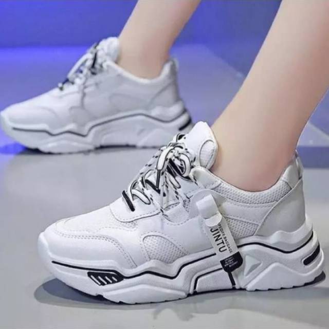 Sneaker wanita 3 warna jintu-2