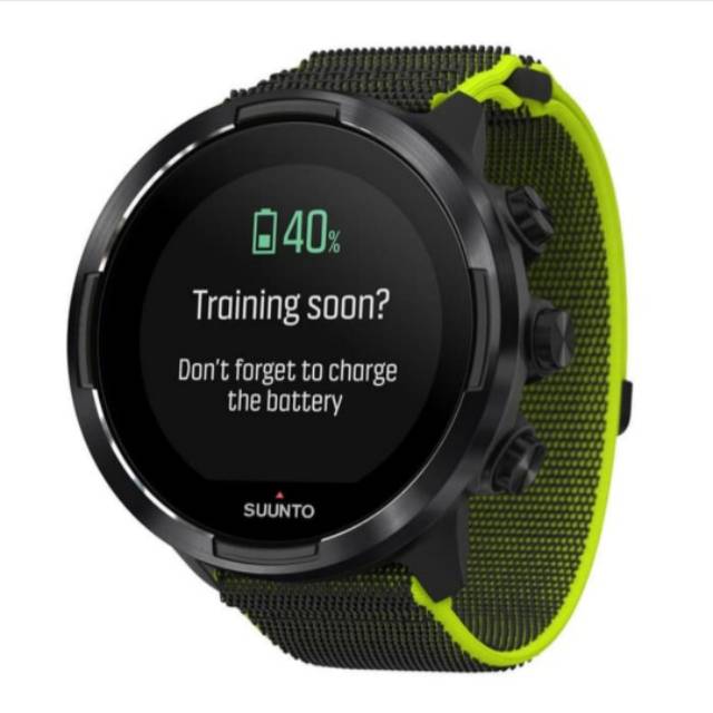 Jam Tangan Pria Suunto 9 G1 Baro Lime Digital Rubber Original Murah
