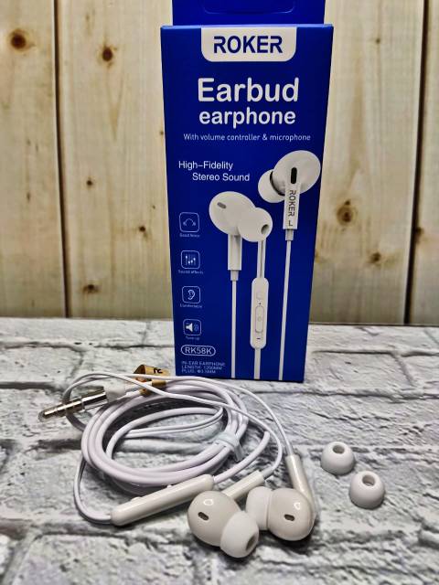 Roker  Earphone High-Fidelity Stereo Sound Rk58k