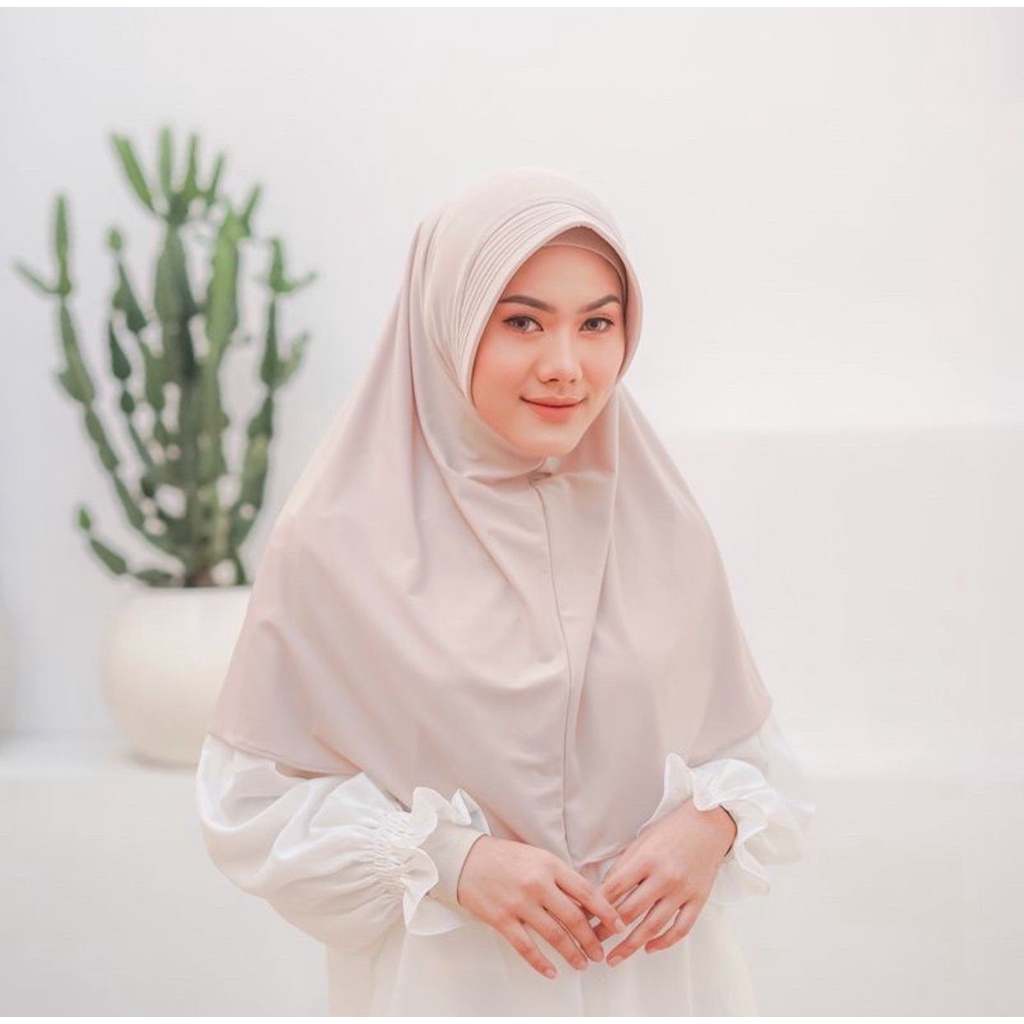 Jilbab BERGO HAMIDAH | HAMIDAH SPORT MEDIUM | BAHAN JERSEY