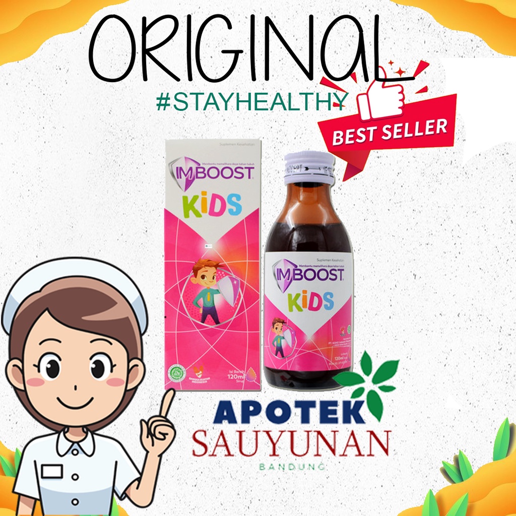 Imboost Kids Sirup / Suplemen Anak / Suplemen Daya Tahan Tubuh