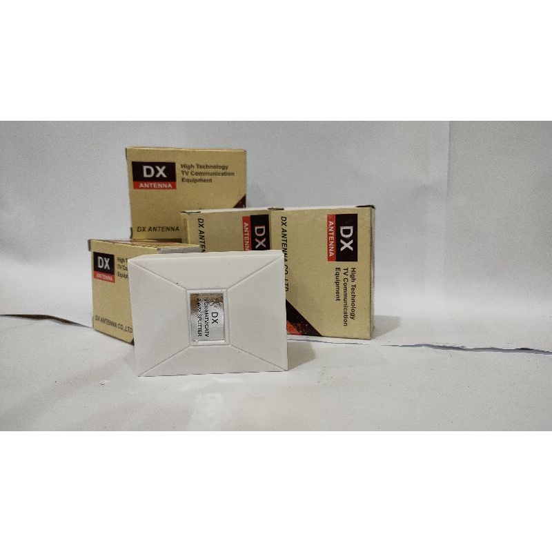 Spliter Antena TV DX 2 way luar outdoor