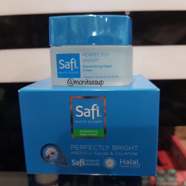 Safi Ultimate Bright Replenishing Night Cream (k.baru)