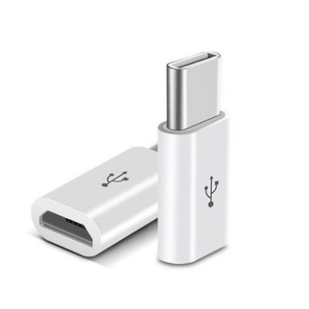 [1 GRAM] Converter Micro USB Male To Type C Female - Konektor Jack Mikro USB Ke Lubang Socket Tipe C