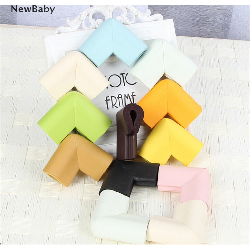 4pcs Bumper Cushion Pelindung Ujung Meja Kaca Untuk Keamanan Bayi