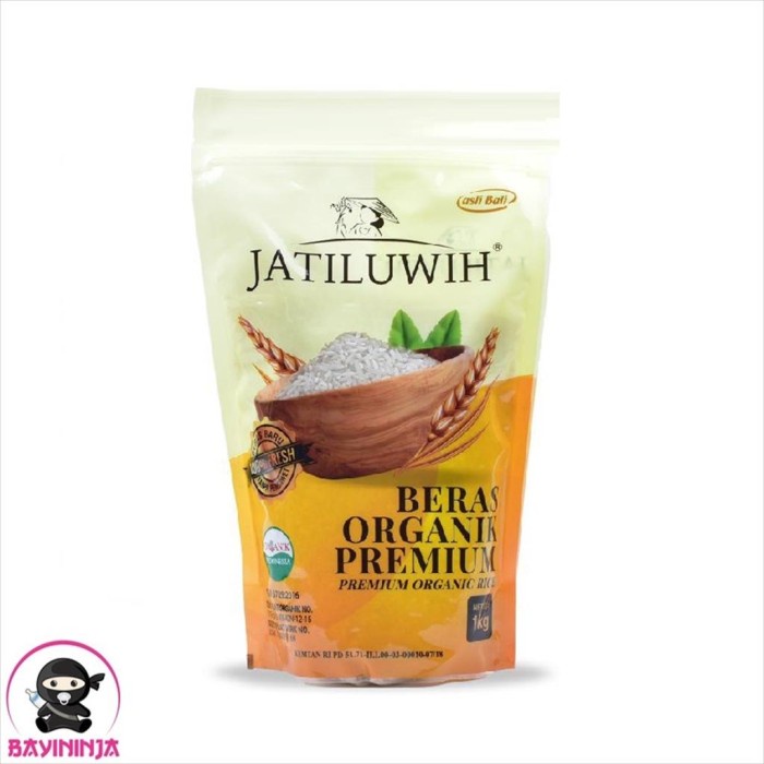 

JATILUWIH Beras Organik Premium 1 kg T-Ninjabayi 01