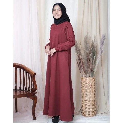 Cairo Abaya Scarlet Red (Rathanassa.Id)
