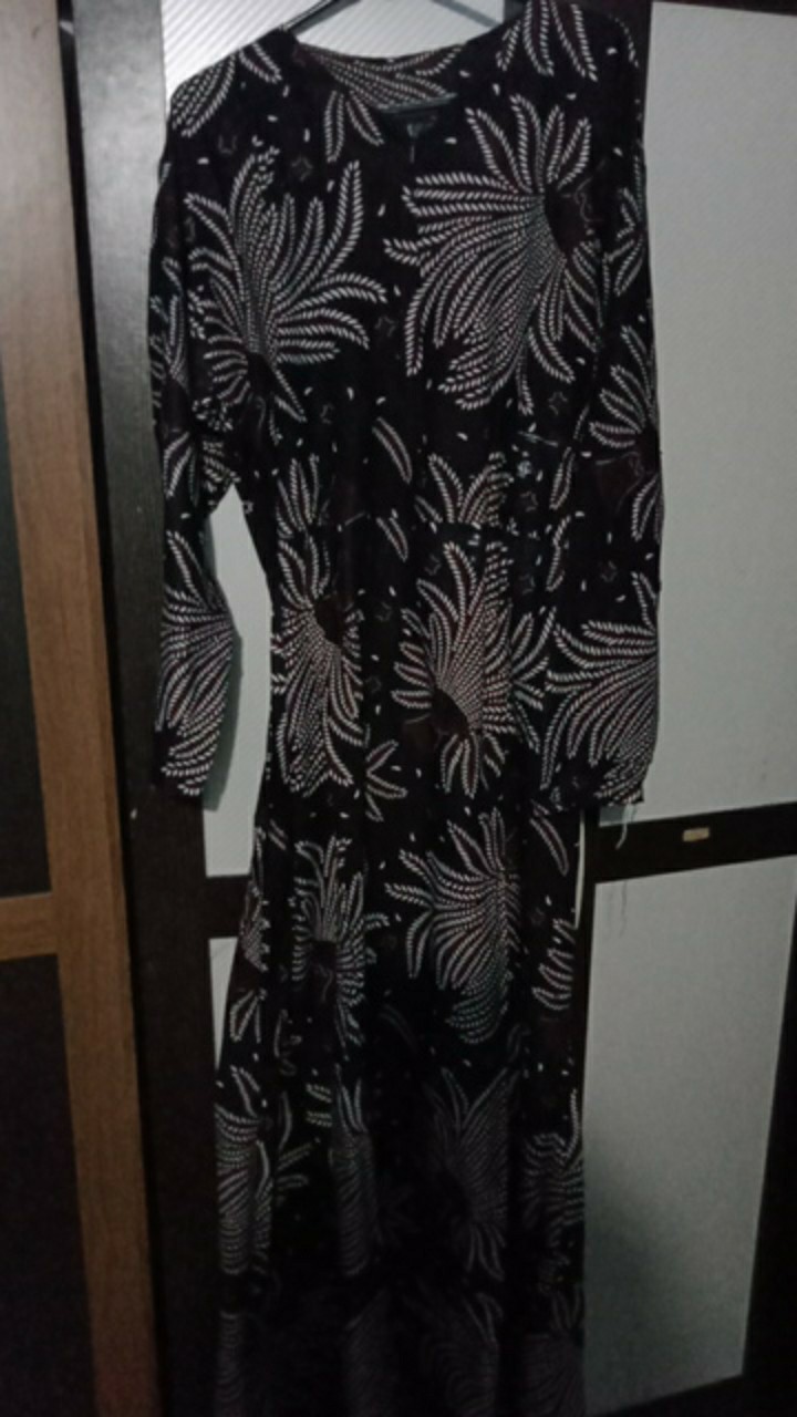 Gamis Batik Jumbo 3xl 4xl 5xl 6xl 7xl - Gamis Batik Modern 2021 - Gamis Sriwedari Busui Terbaru