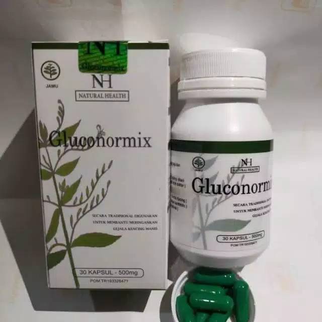 Gluconormix obat herbal diabetes