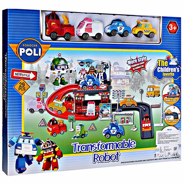 Robocar Poli Track Transformable Robot Poli 660-197