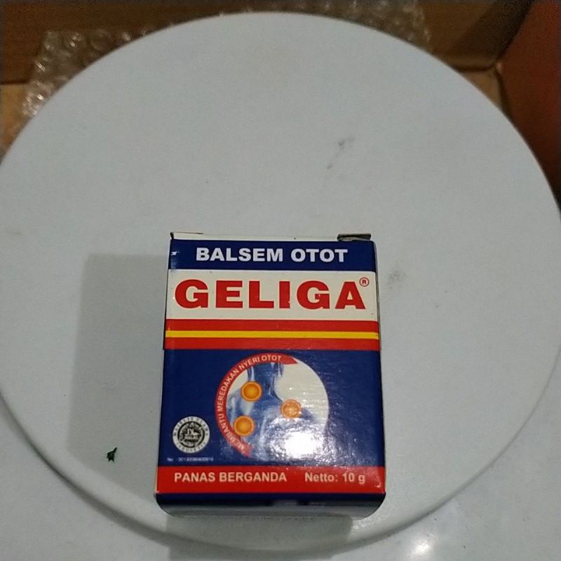 BALSEM GELIGA 10GR (KECIL)ECERAN ,PER PCS