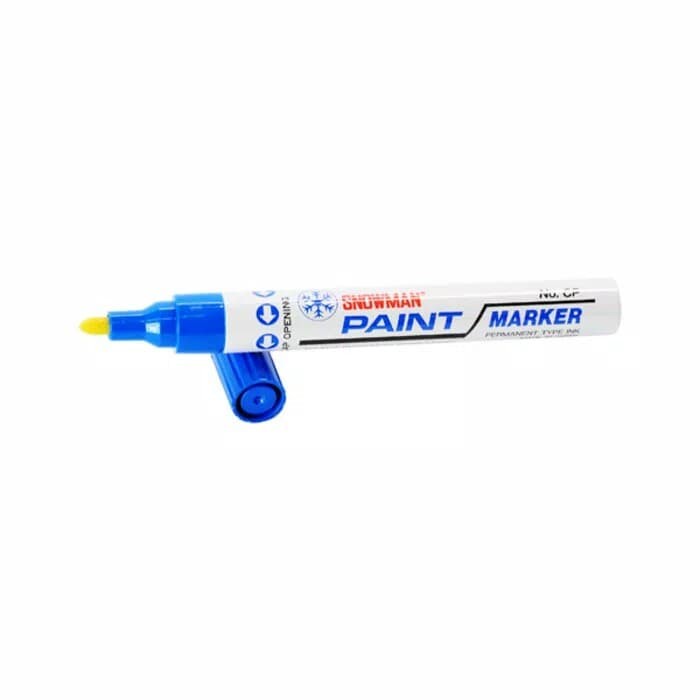 

Bagus Spidol Snowman Warna Blue ( Biru ) ( Paint Marker ) Bergaransi