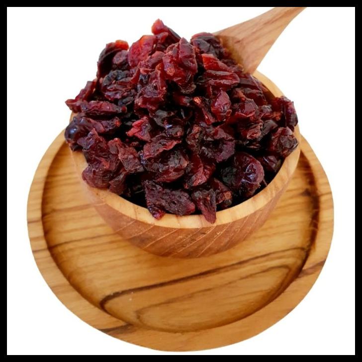 

DISKON TERBATAS !!! DRIED CRANBERRIES UNSWEETENED 1KG TERLARIS