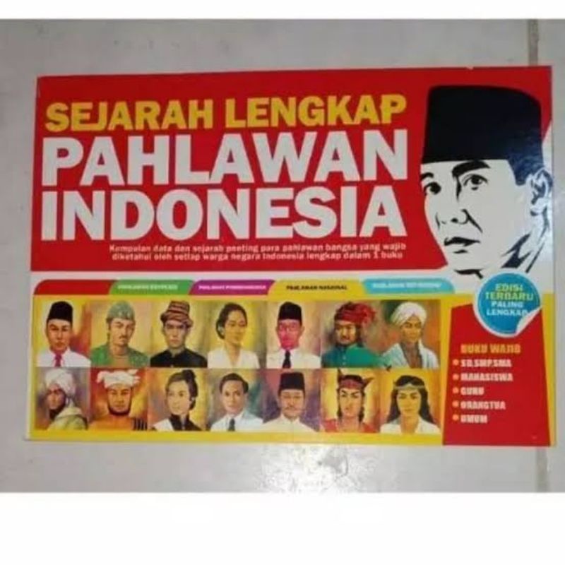 Buku Sejarah Lengkap Pahlawan Indonesia