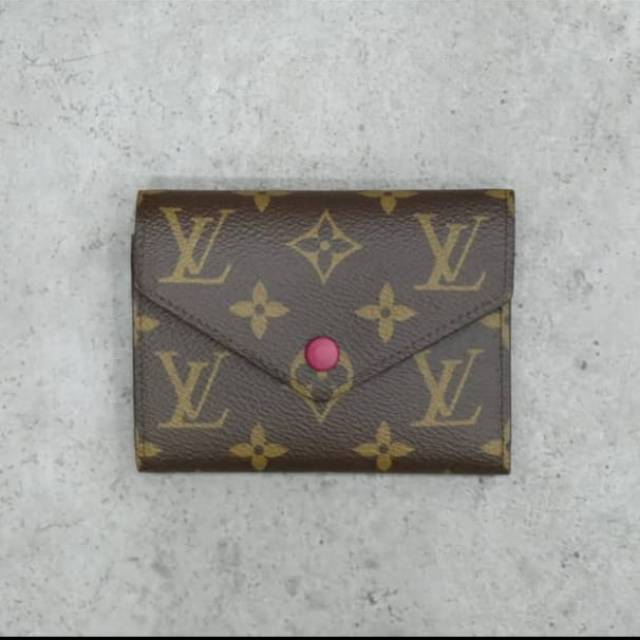 LV victorine Monogram Fuchsia Wallet 100% Autentic