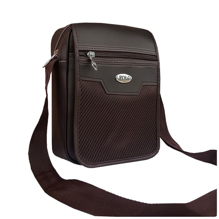Polo Star's Tas Selempang Pria Mini 6 Inchi 1020 PU Leather Waterproof