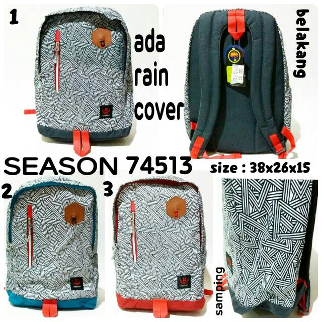 Tas ransel backpack Season 74513 tas punggung keren terbaru dan termurah