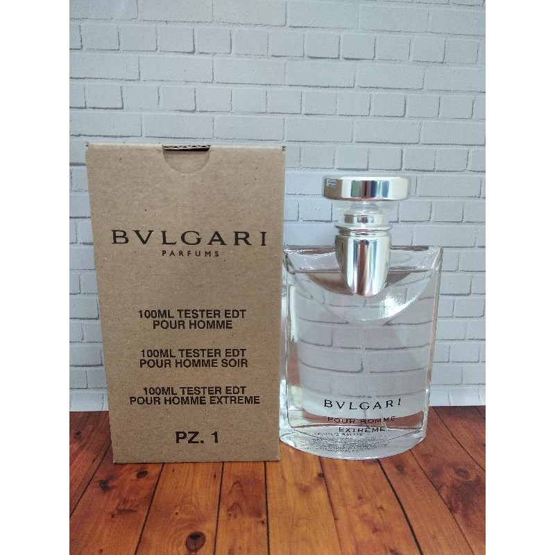BVLGARI EXTREME TESTER EDT 100ML