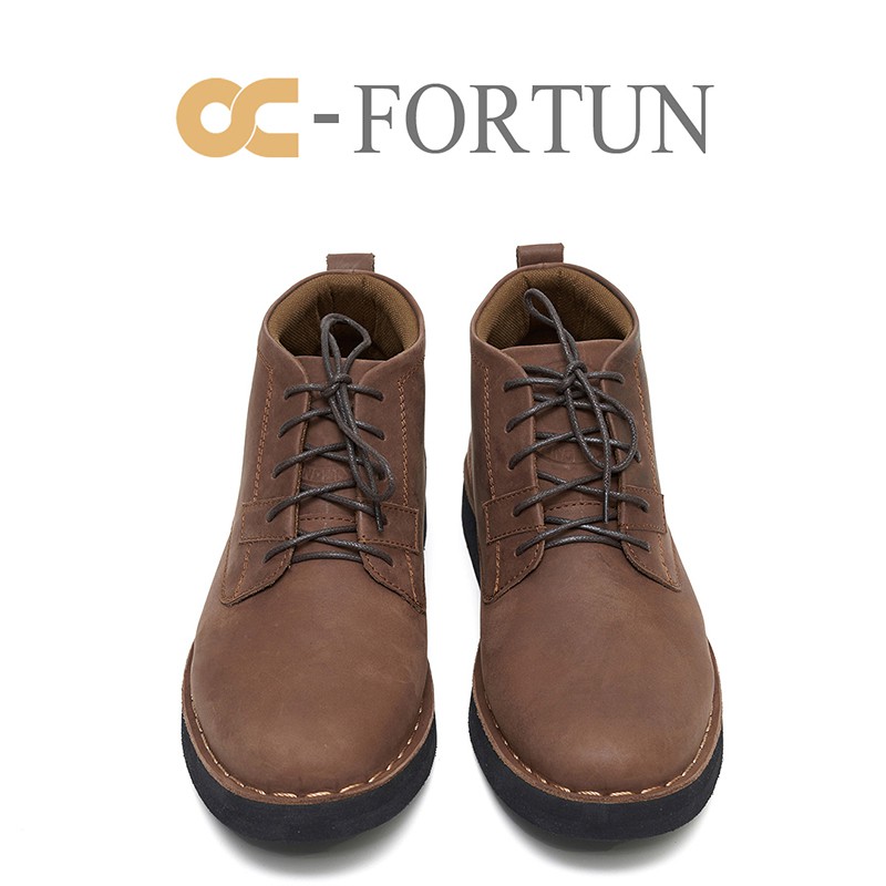 OC-FORTUN SEPATU KULIT BOOT ORIGINAL ODON CIBADUYUT