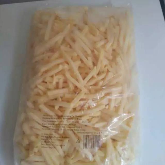 

Kentang Goreng Shoestring Panjang Lurus Enak Ready Murah Bandung 1kg