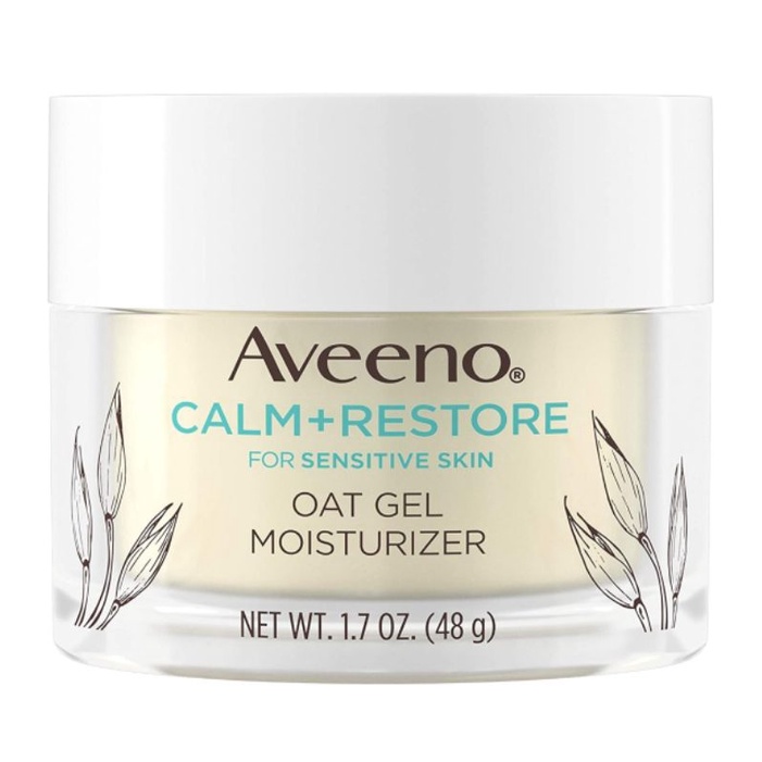 Aveeno Calm Restore Oat Gel Facial Moisturizer 48 Gr