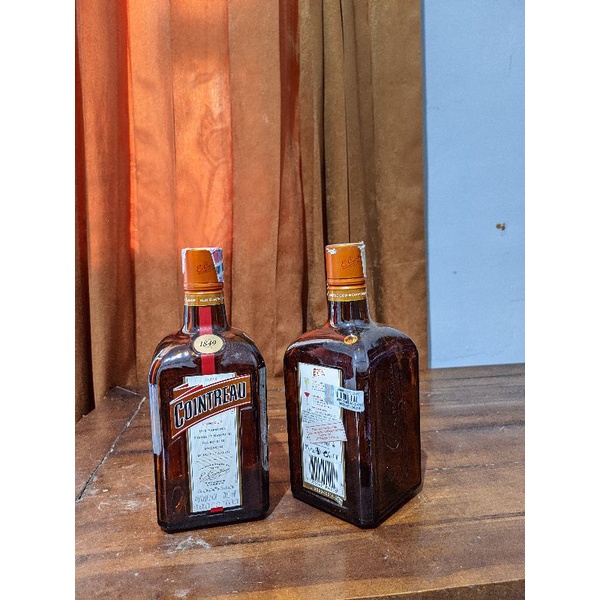 botol bekas alkohol Cointreau original