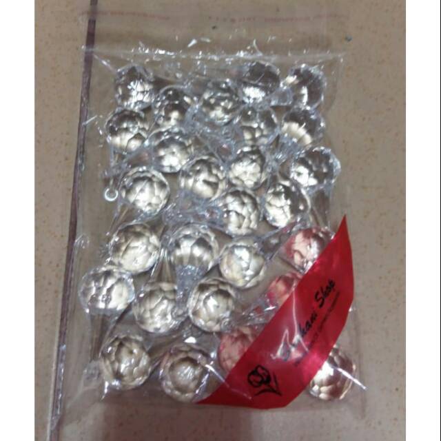 Payet Mutiara Bening/aksesoris baju/payet/fashion