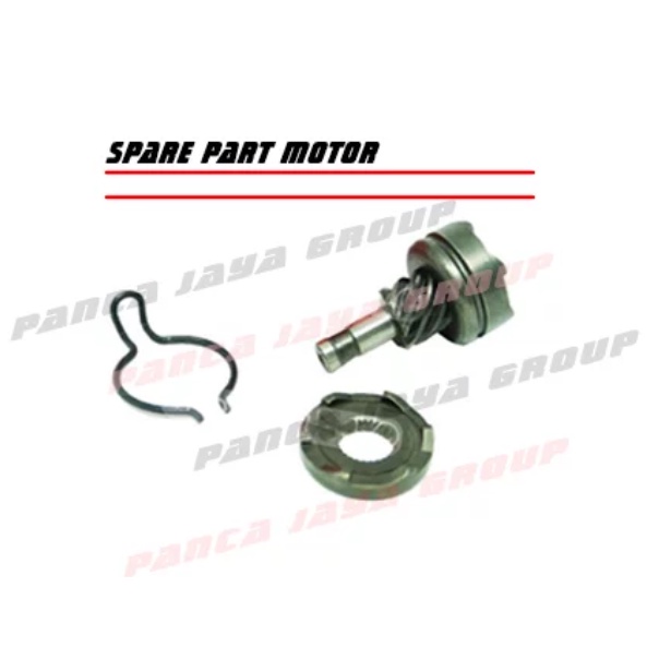 ZDE45RF GEAR GIGI NANAS PINION SELAHAN-KICK STATER KYMCO TREND SR 125 METICA GLX EASY FREE EX ECX JR