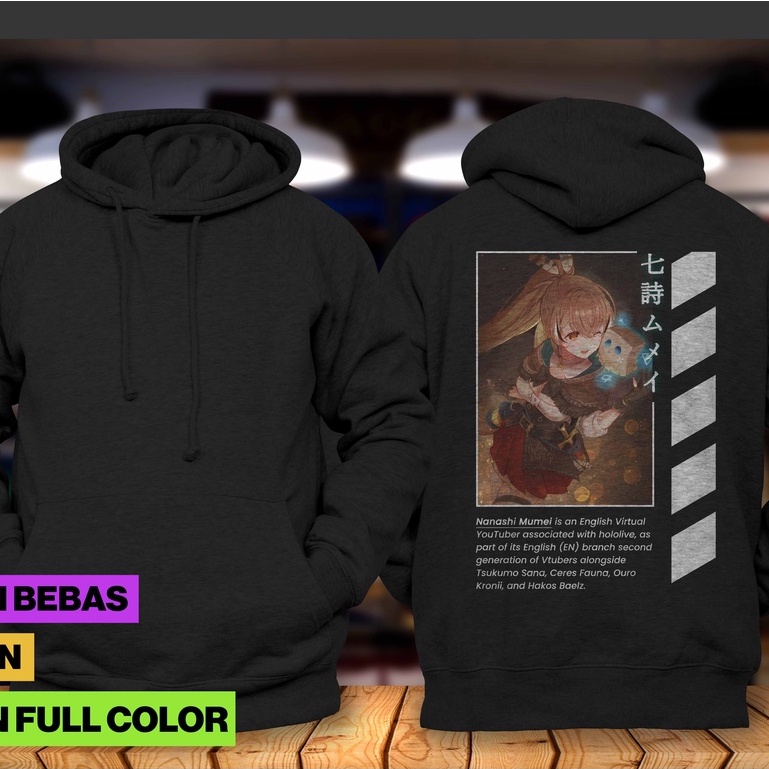 Hoodie Jumper Hololive - NANASHI MUMEI