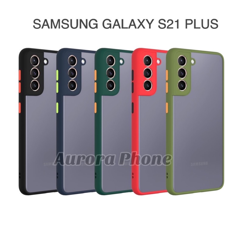 Samsung S21 Plus Frosted Camera Protection Casing S21 Plus / Frosted S21 Plus / Soft Case S21 Plus /
